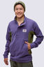 Macpac Men's Heritage Fleece Pullover, Loganberry/Winter Moss, hi-res