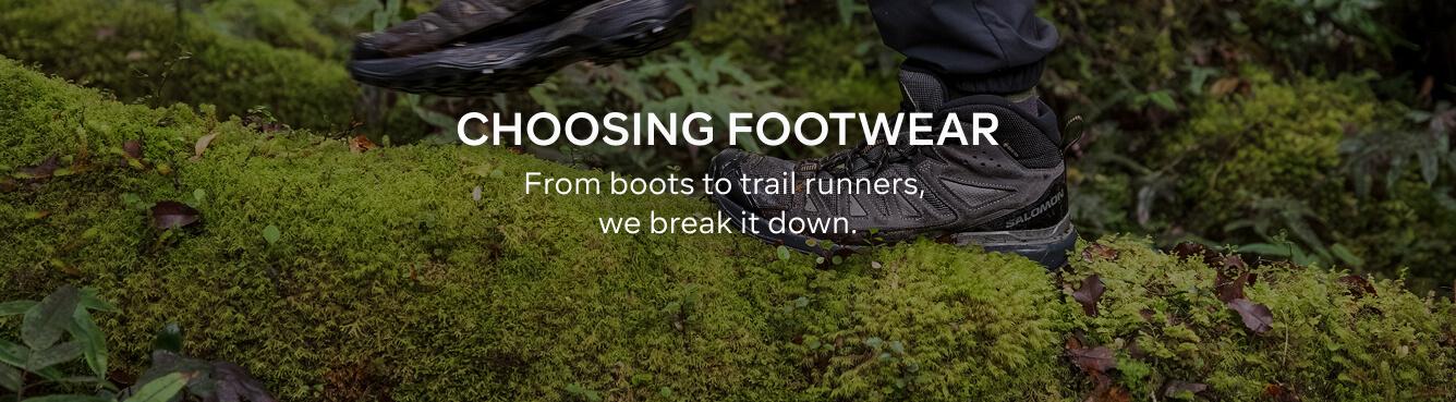 CHOOSING FOOTWEAR
