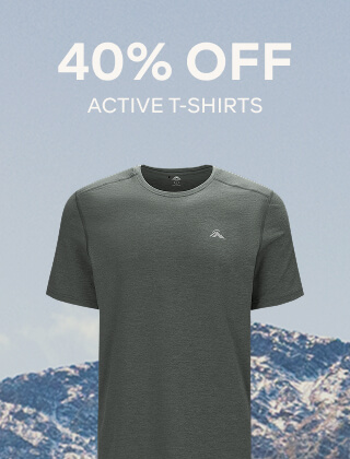 40% OFF ACTIVE T-SHIRTS