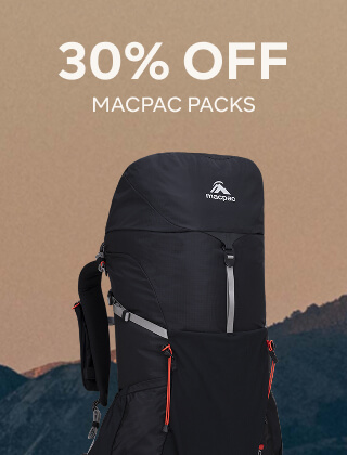 30% OFF MACPAC PACKS