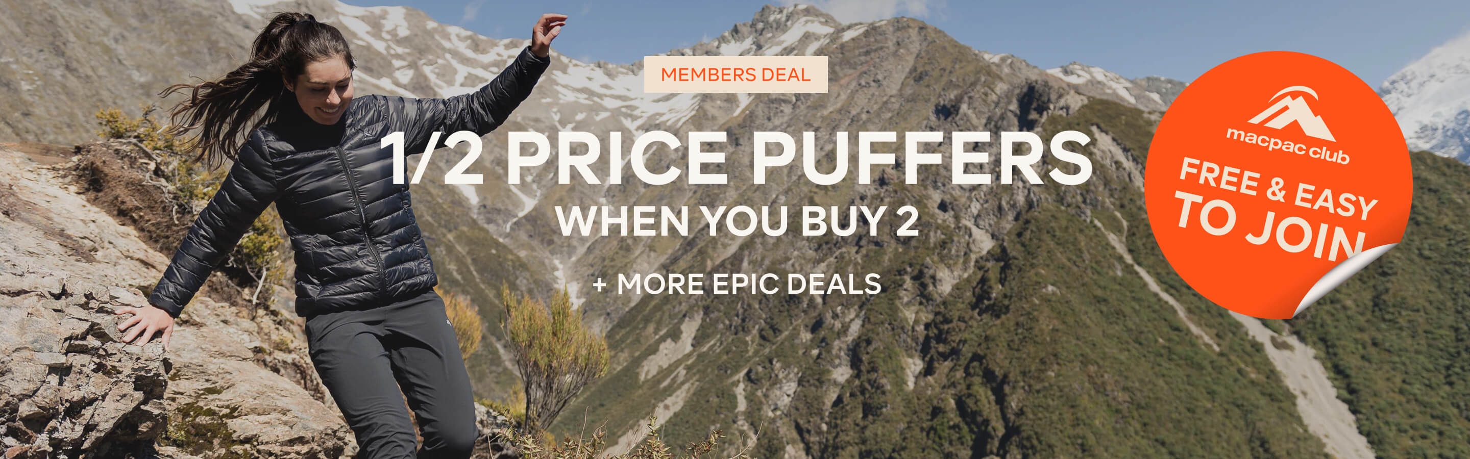 1/2 PRICE PUFFERS WHEN YOU BUY 2 OR MORE + MORE EPIC DEALS