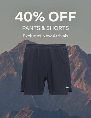 40% OFF PANTS & SHORTS
