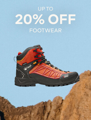 UP TO 20% OFF FOOTWEAR