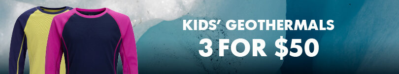 Kids' Geothermals 3 for $50