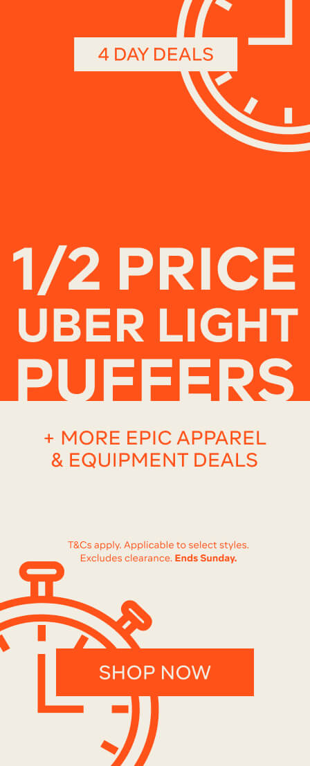 4 DAY DEALS 1/2 PRICE PUFFERS & FLEECE