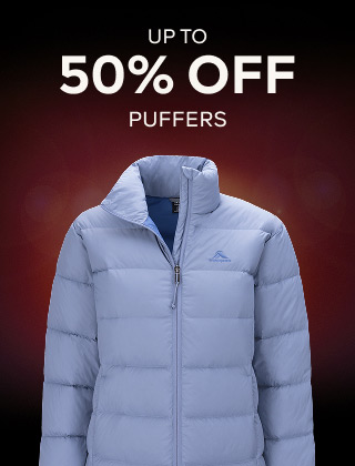 UP TO 50% OFF PUFFERS