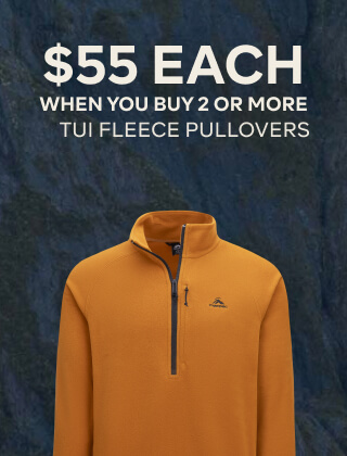$55 EACH WHEN YOU BUY 2 OR MORE TUI FLEECE PULLOVERS