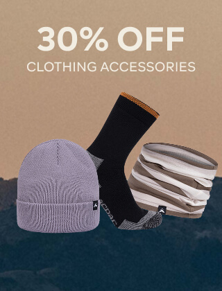 30% OFF CLOTHING ACCESSORIES