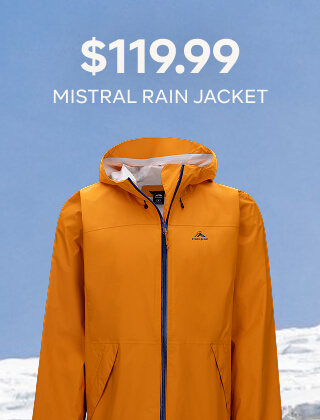 $119.99 MISTRAL RAIN JACKET