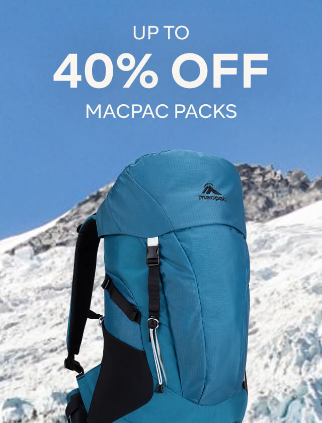 UP TO 40% OFF MACPAC PACKS