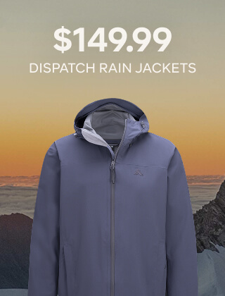$149.99 DISPATCH RAIN JACKETS