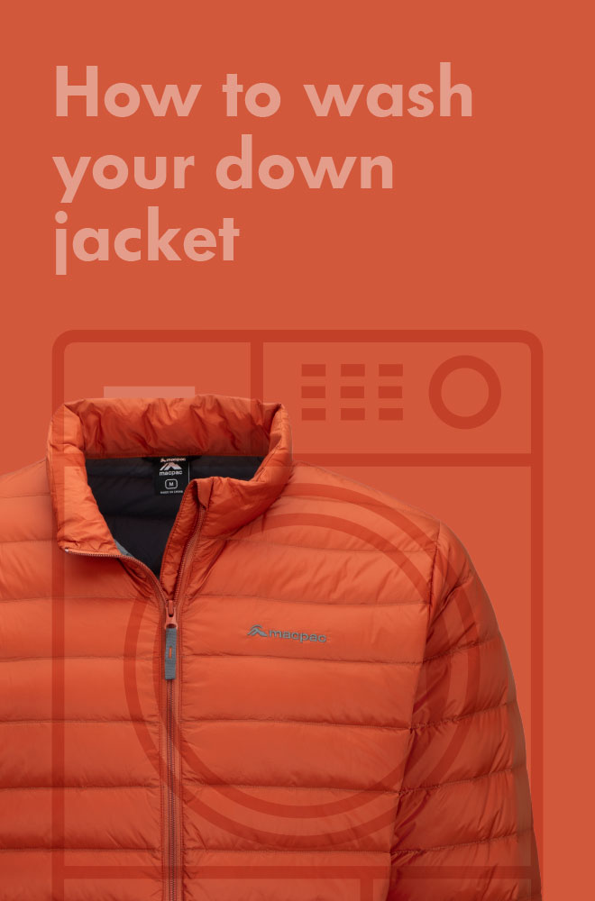 How to wash your down Jacket