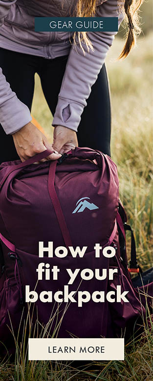 How to fit your backpack - LEARN MORE