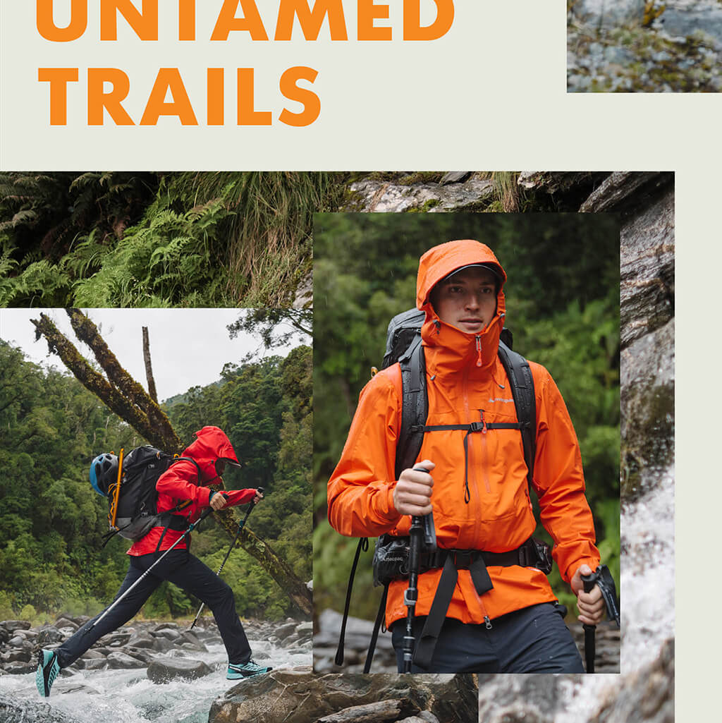 DEFINED BY UNTAMED TRAILS