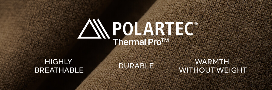 Polartec Thermal Pro - Highly Durable, Breathable, Warmth Without Weight