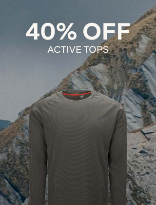 40% OFF ACTIVE TOPS