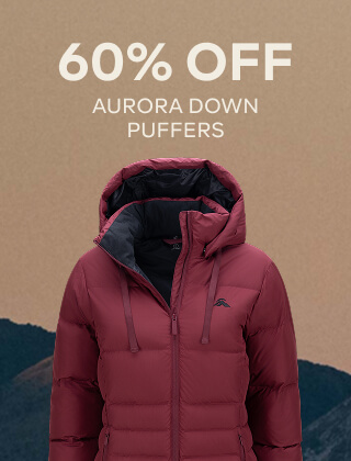 60% OFF AURORA DOWN PUFFERS