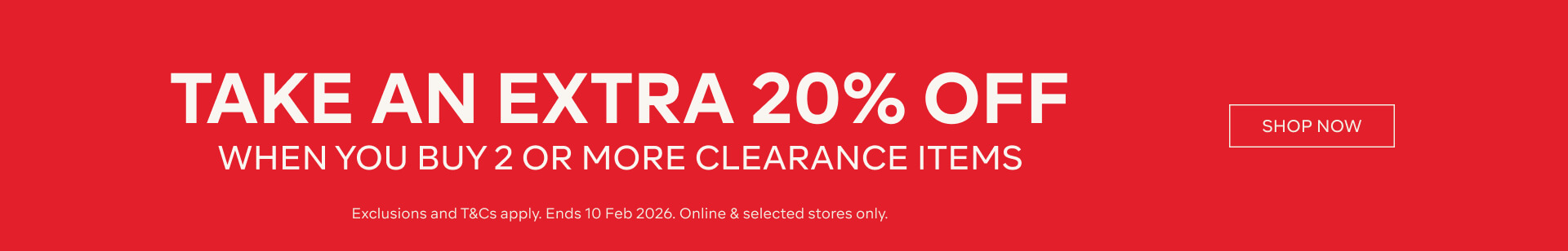 Extra 20% When You Buy 2+