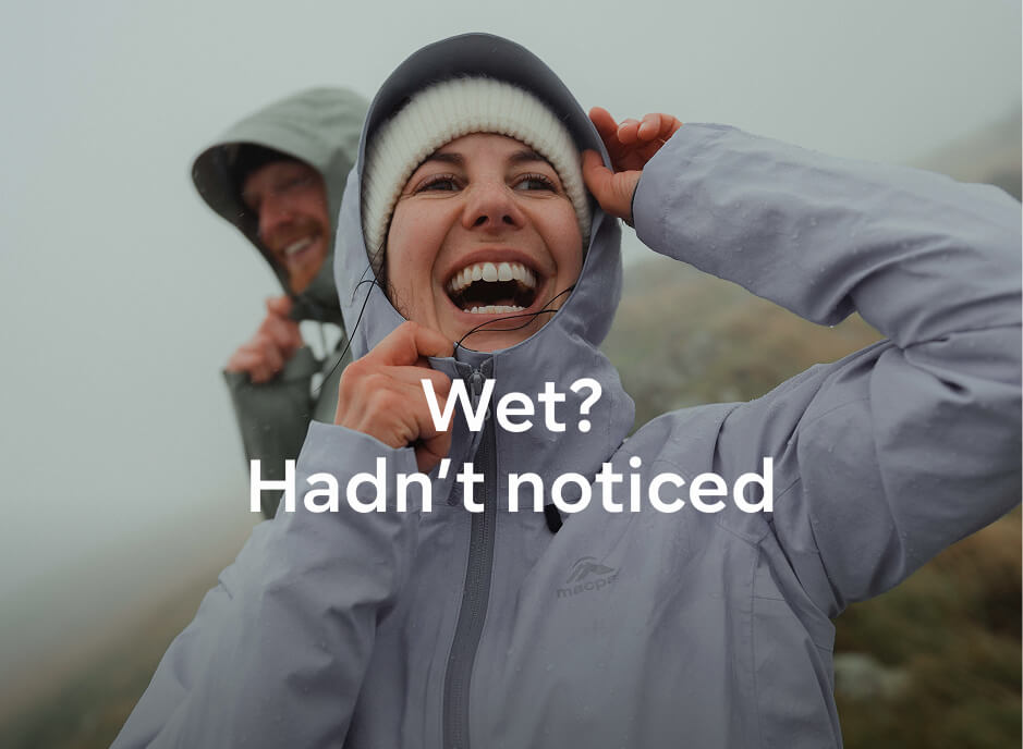 RAINWEAR - WET? HADN'T NOTICED