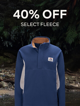40% OFF SELECT FLEECE