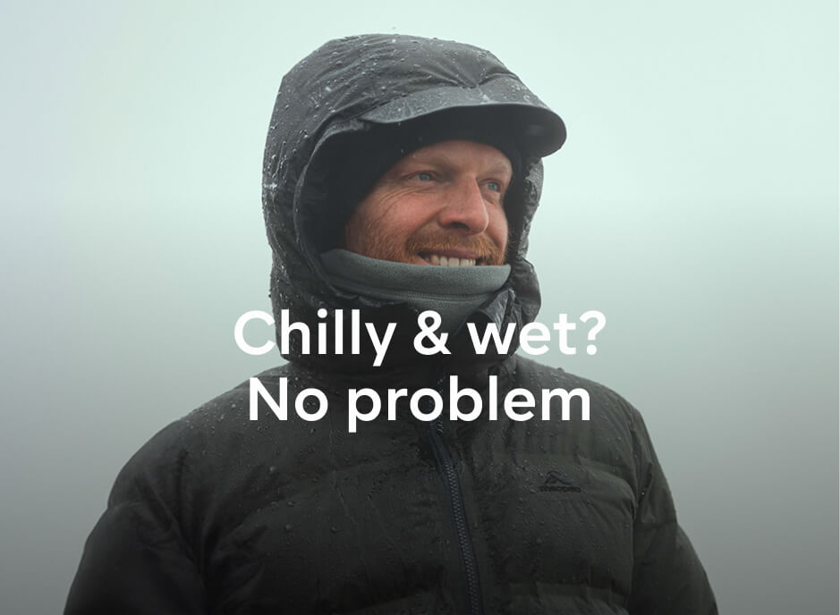 WATERPROOF PUFFERS - CHILLY & WET? NO PROBLEM