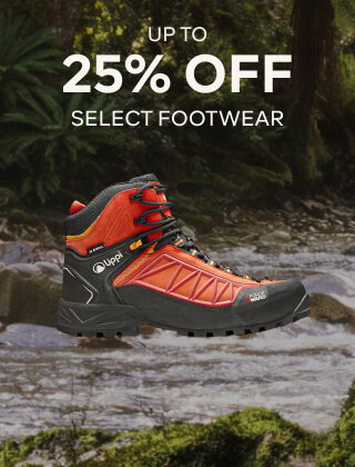 UP TO 25% OFF select footwear