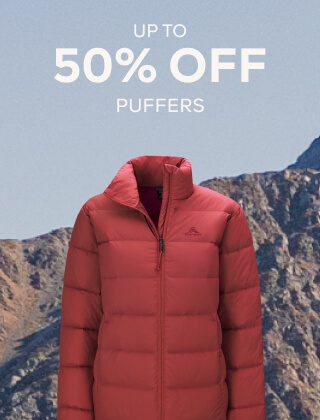 UP TO 50% OFF PUFFERS