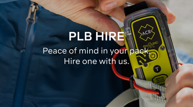 PLB HIRE - PEACE OF MIND IN YOUR PACK