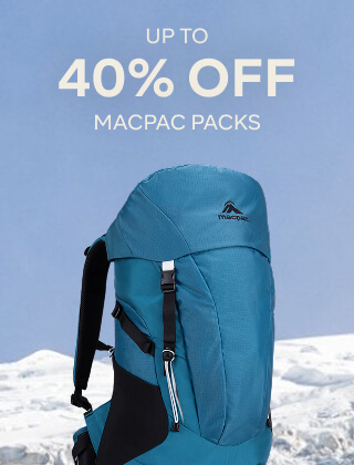 UP TO 40% OFF MACPAC PACKS