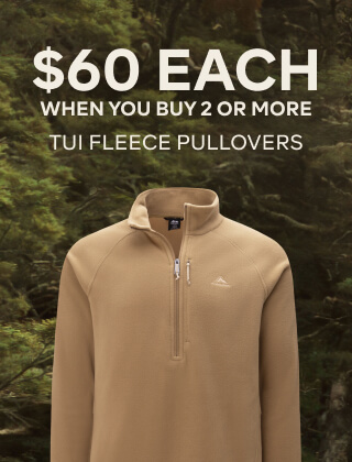 $60 WHEN YOU BUY 2 OR MORE TUI PULLOVERS