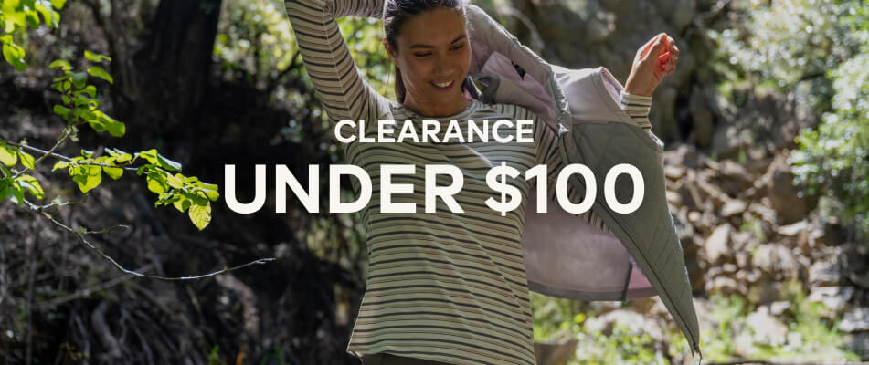CLEARANCE UNDER $100
