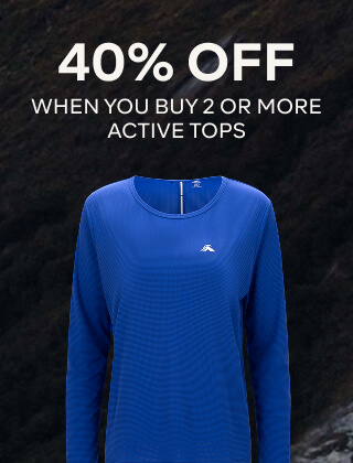 1/2 PRICE WHEN YOU BUY 2 OR MORE ACTIVE TOPS