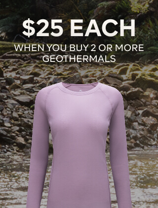 $25 EACH WHEN YOU BUY 2 OR MORE GEOTHERMALS