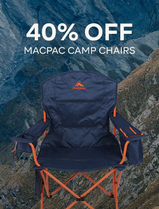 40% OFF MACPAC CAMP CHAIRS