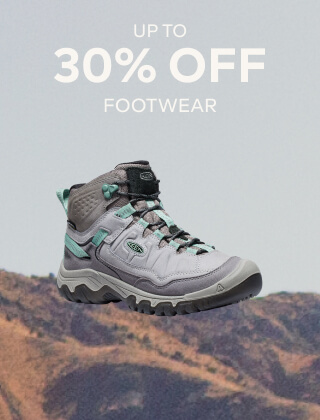 UP TO 30% OFF FOOTWEAR