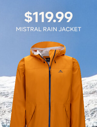 $119.99 MISTRAL RAIN JACKET