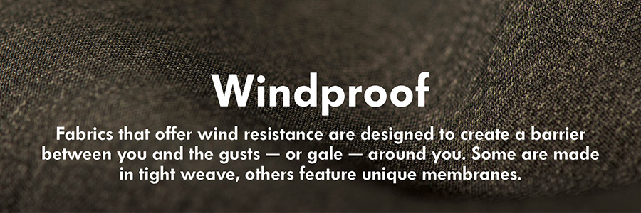 Windproof - Protecting you from the wind...