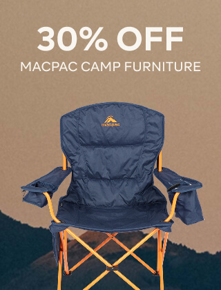 UP TO 30% OFF MACPAC CAMP FURNITURE