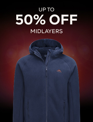 UP TO 50% OFF MIDLAYERS