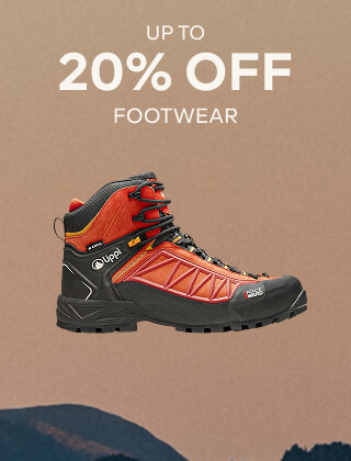 UP TO 20% OFF FOOTWEAR