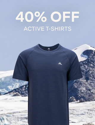 40% OFF ACTIVE T-SHIRTS