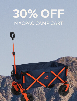 30% OFF MACPAC CAMP CART