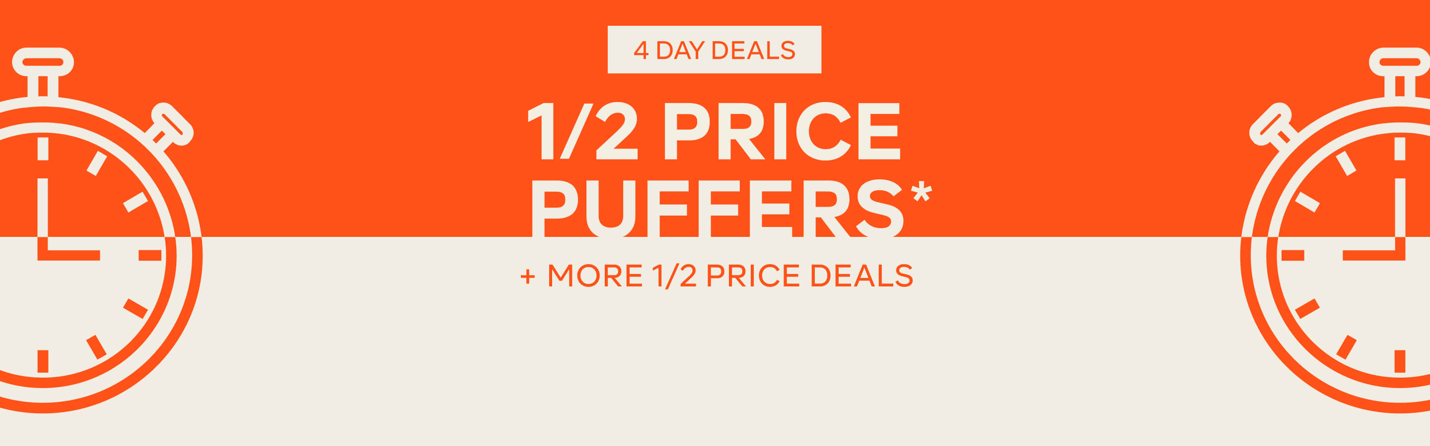 4 DAY DEALS - NEW DEALS ADDED, FOR A LIMITED TIME