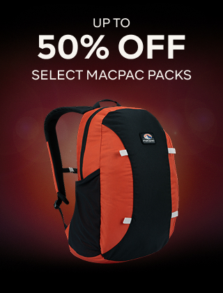 UP TO 50% OFF SELECT MACPAC PACKS
