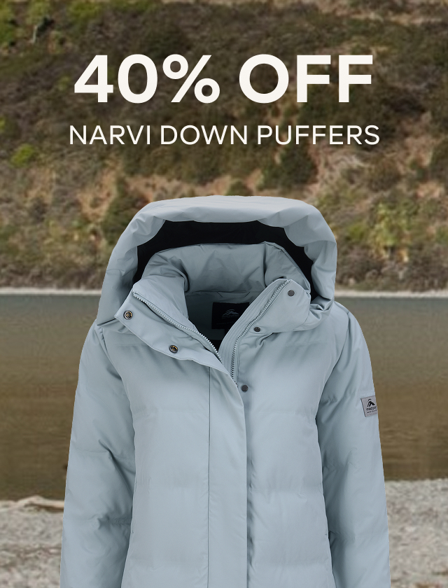 40% OFF NARVI DOWN PUFFERS