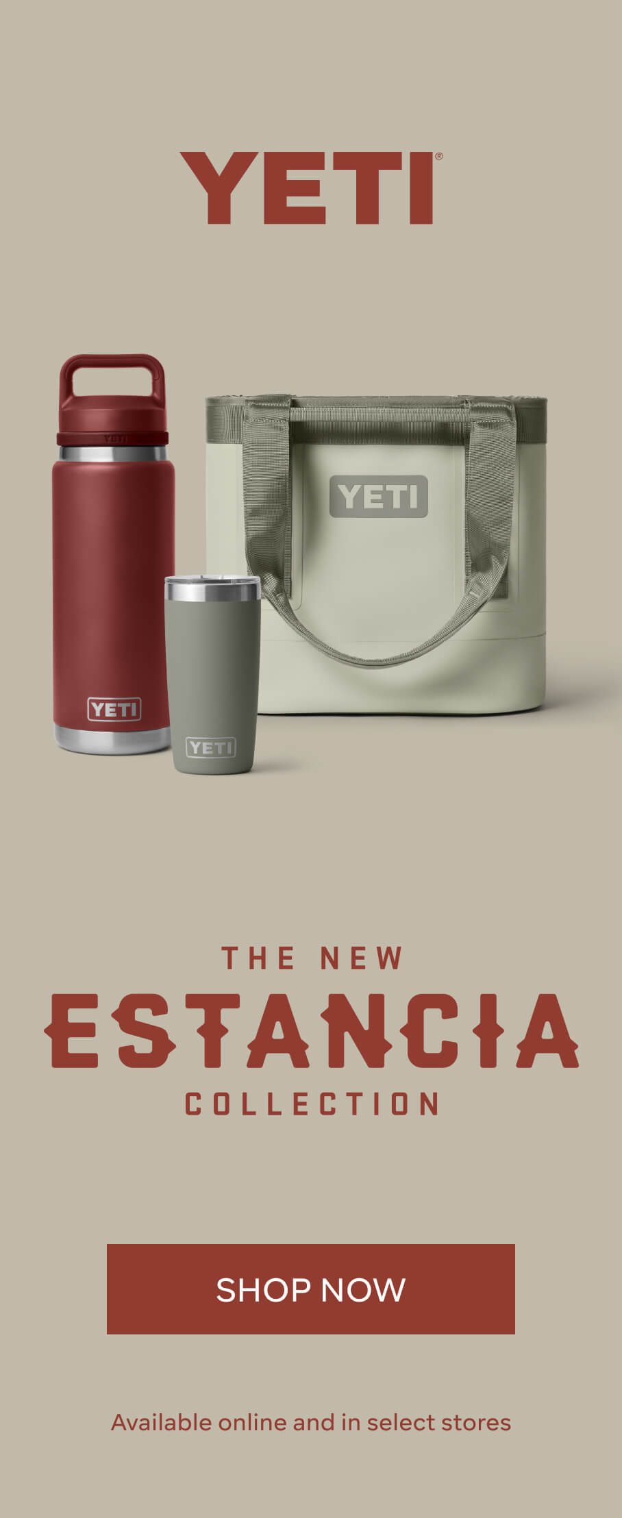 YETI NEW SEASON COLOUR - SHOP NOW