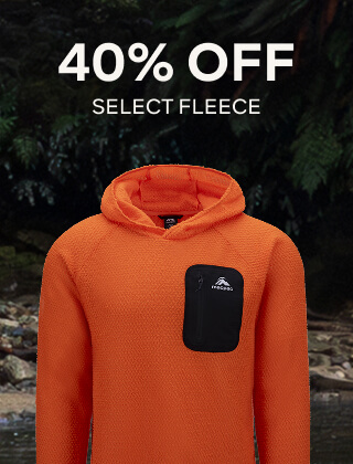 40% OFF SELECT FLEECE