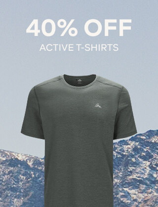 40% OFF ACTIVE T-SHIRTS