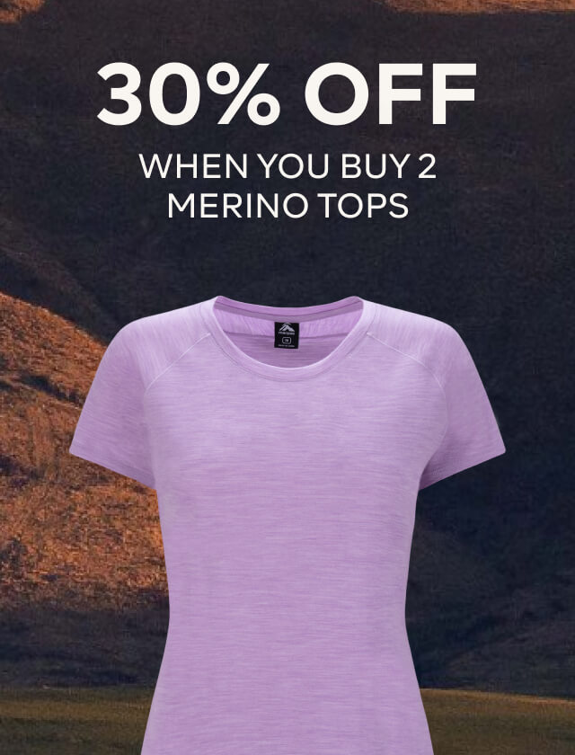 30% OFF WHEN YOU BUY 2 OR MORE MERINO TOPS