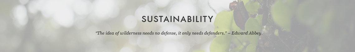 Sustainability